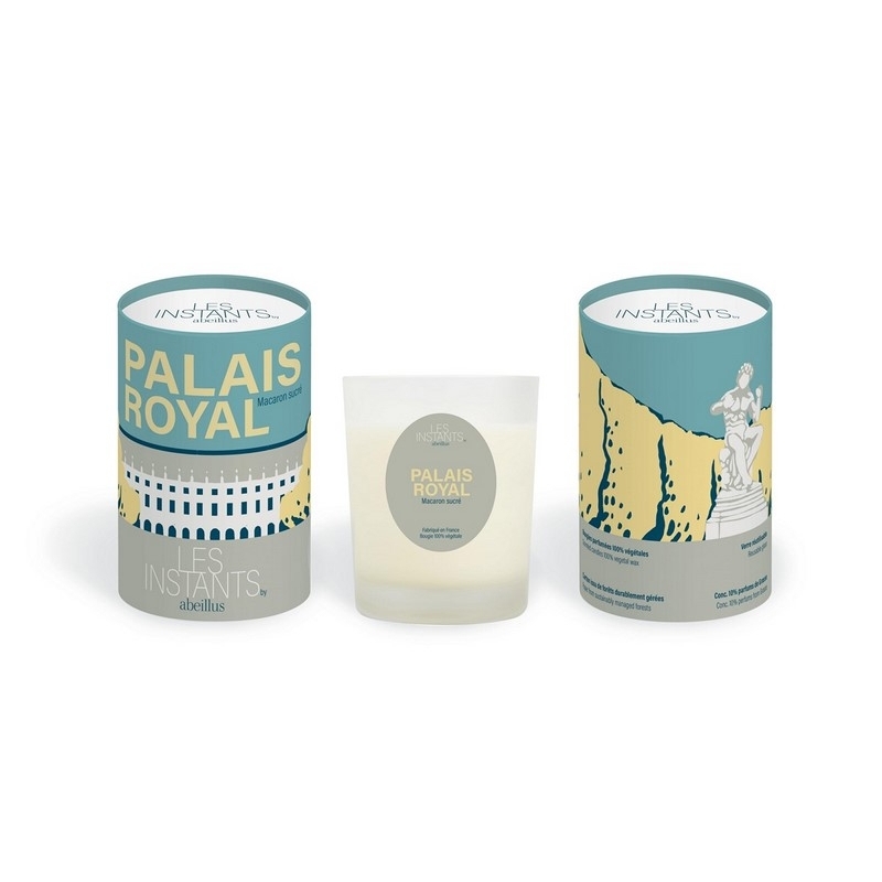 Bougie parfumée 180g - Palais Royal - 45h - Macaron sucré
