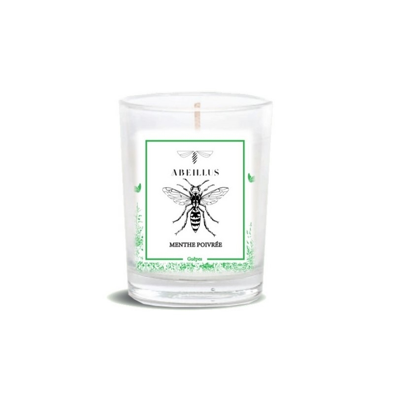 Bougie parfumée - Menthe poivrée - 45h - 180g