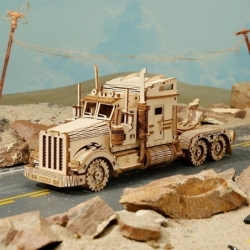 Maquettes 3D en bois - Camion