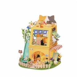 Miniature - Maison aux chats