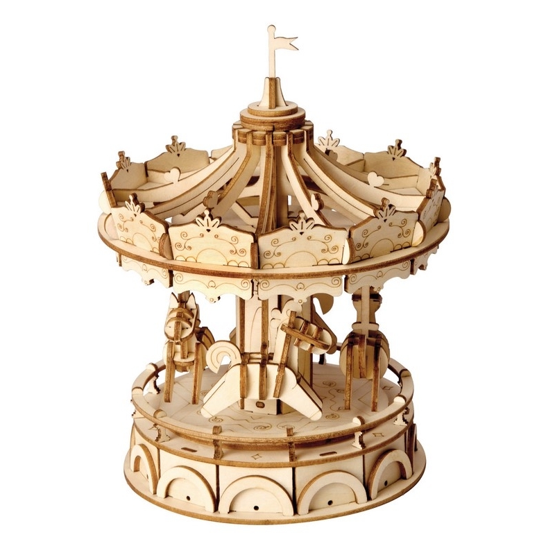 Maquettes 3D en bois - Carrousel