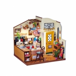 Maquettes 3D en bois - Maison Miniature - Cuisine
