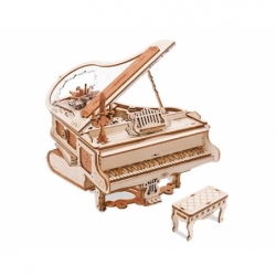 Maquettes 3D en bois - Piano - Boite à musique