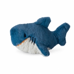 Peluche requin pour bébé - Bleu - 25cm