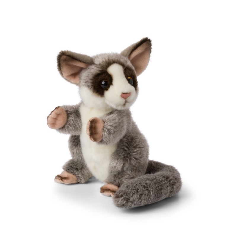Peluche Galago assis - 18 cm
