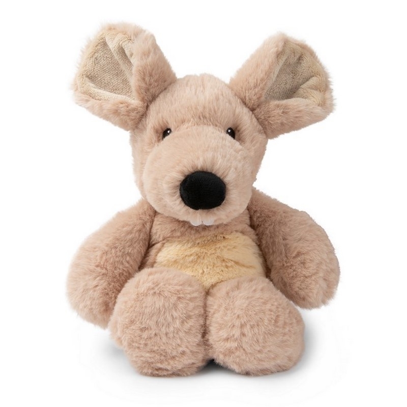 Peluche souris marron - 29 cm