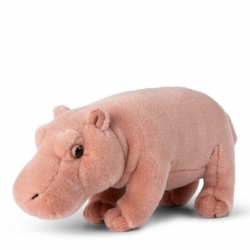 Peluche Hippopotame rose - 23 cm
