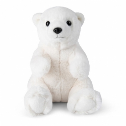 Peluche ECO - Ours polaire assis - 23 cm