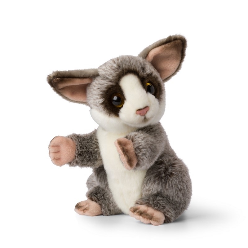 Peluche Galago assis - 23 cm