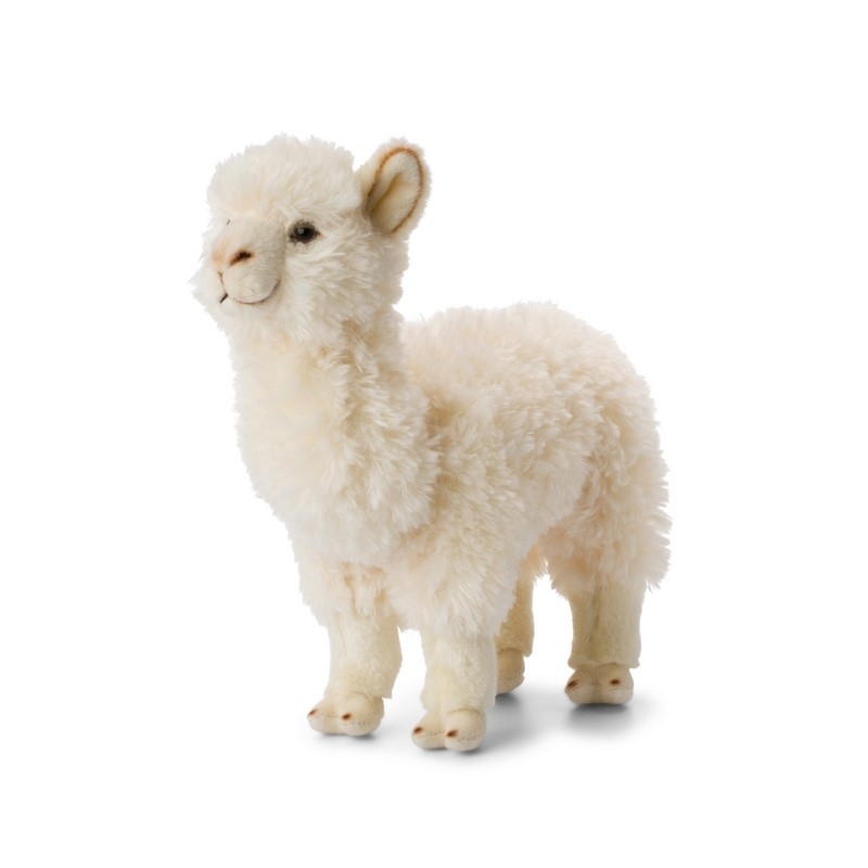 Peluche Alpaga blanc - 31cm