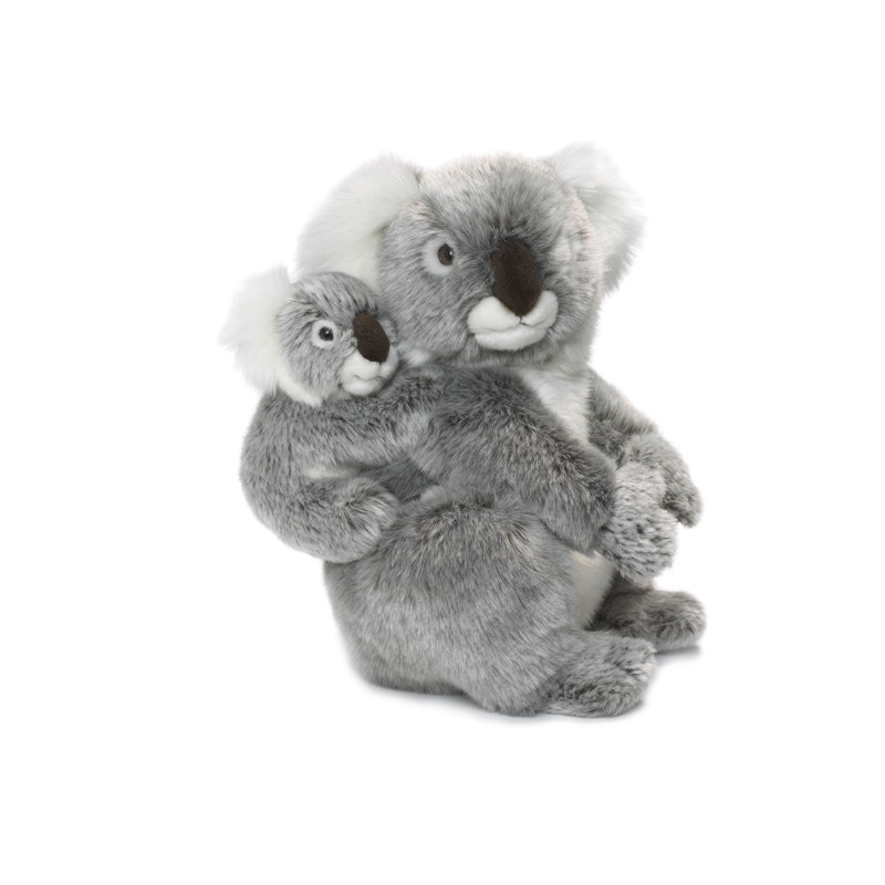 Peluche Maman koala - 28cm avec bébé