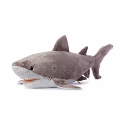 Peluche GEANT - Grand requin blanc - 109 cm