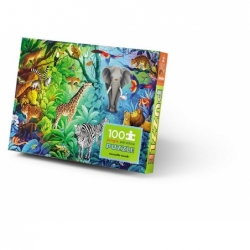 Puzzle Holographique - 100 pcs - Jungle...