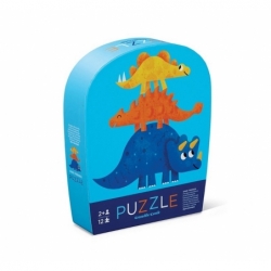 Mini Puzzle - 12 pcs - Les amis dinosaures - 2a+