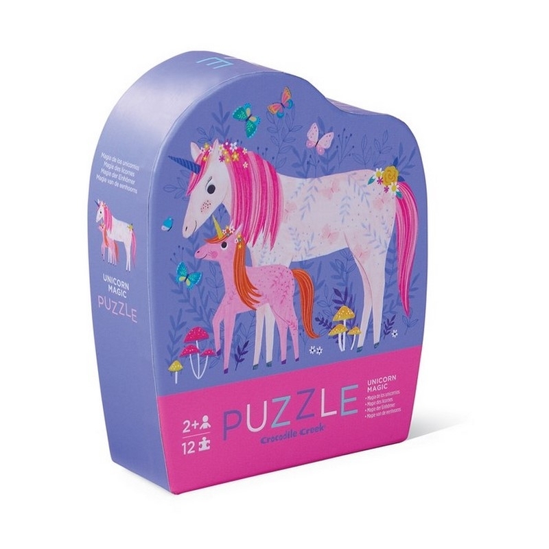 Mini Puzzle - 12 pcs - Licorne magique - 2a+