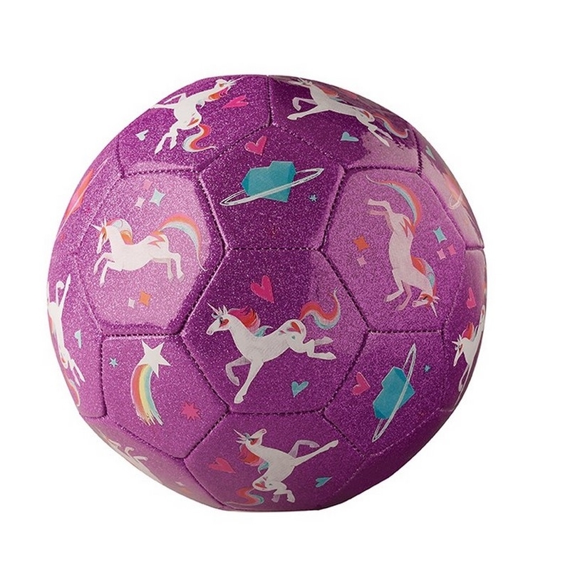 Ballon de foot - Glitter - Taille 3 - Galaxie licorne - 3a+