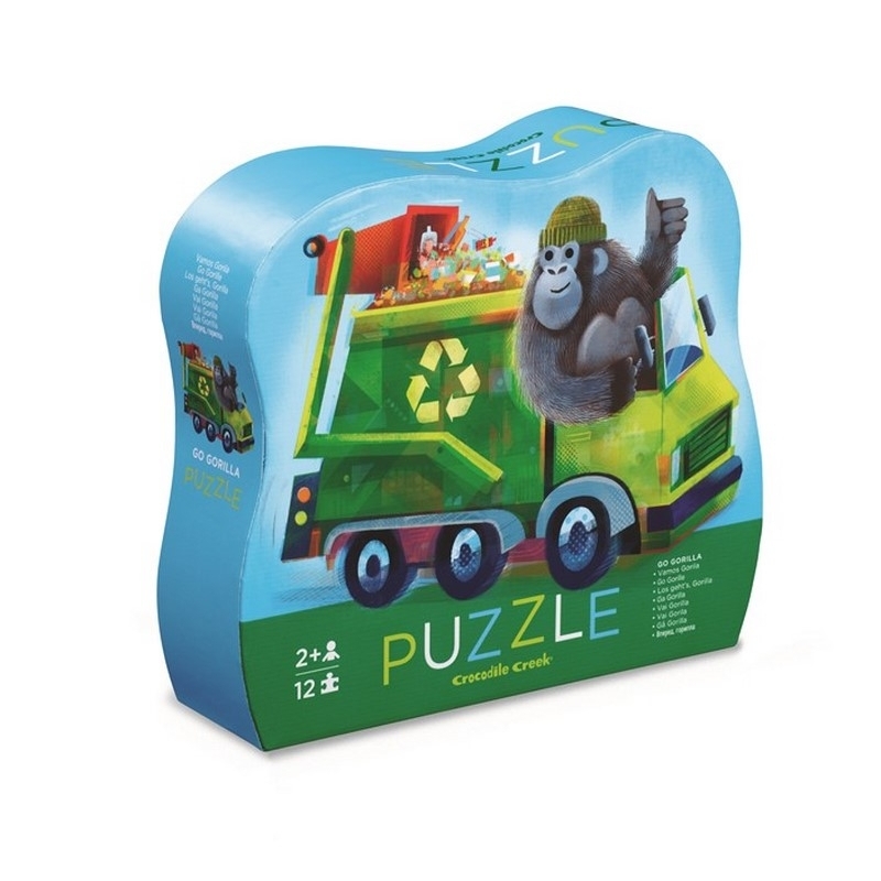 Mini Puzzle - 12 pcs - Go Le Gorille - 2a+