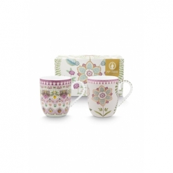 Coffret 2 petits mugs Lily & Lotus - 145ml