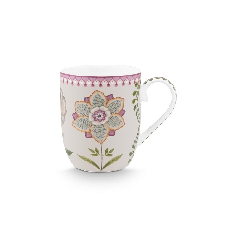 Petit mug Lily & Lotus Blanc Cassé - 145ml