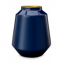 Vase métal Bleu - 29cm