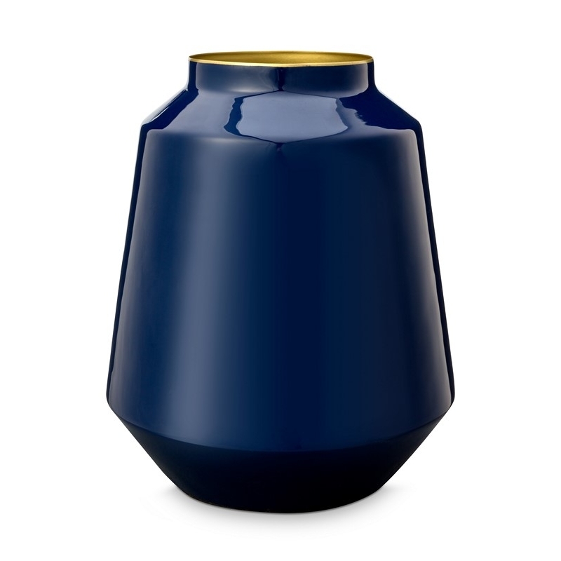 Vase métal Bleu - 29cm