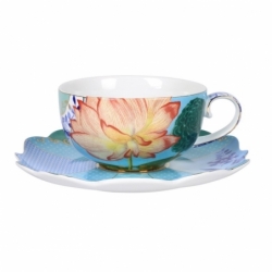 Paire tasse à thé Royal Flowers - 225ml