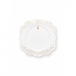 Assiette plate - Royal Winter White - Blanc /...