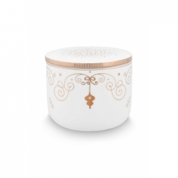 Candle Box - Royal Winter White - Blanc / Or -...