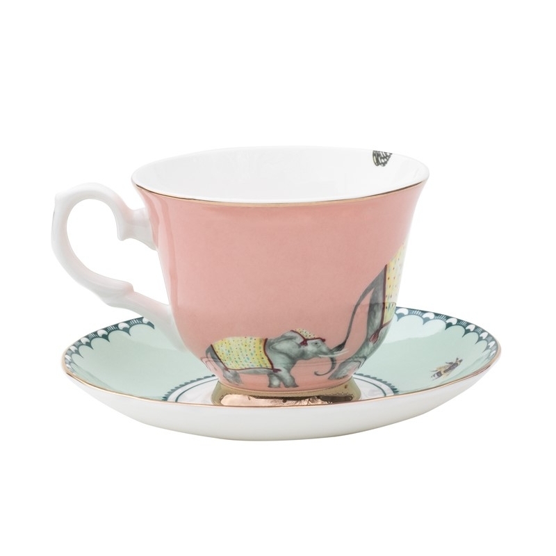 Carnival - Paire Tasse thé 280ml - Eléphant