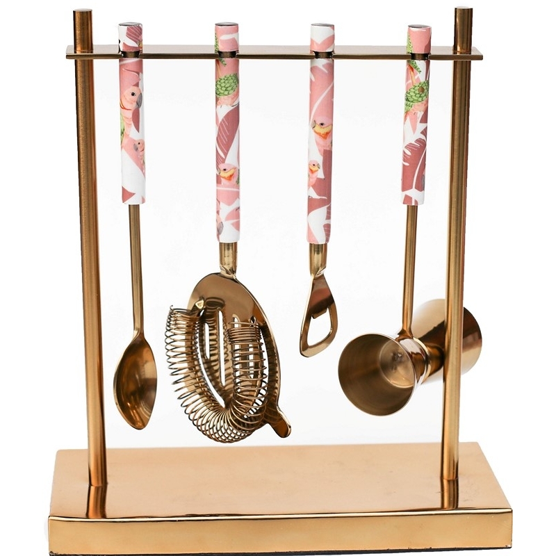 Bar - Coffret 4 accessoires de bar