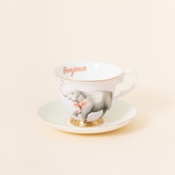 Paire Tasse thé 280ml Elephant - Animal Magic