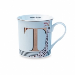 Mug Alphabet "T" for Trendsetter - Slogan