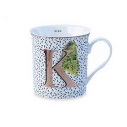 Mug Alphabet "K" for Kind - Slogan