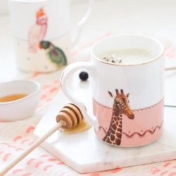 Mug Girafe en porcelaine Bone China - 280ml