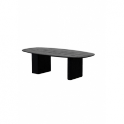 Table basse Pennsylvania noir - 120x60x35cm