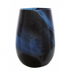 Vase Vanja Bleu M - Ø: 23x25cm