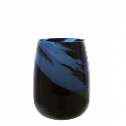 Vase Vanja Bleu S - Ø: 18x20cm