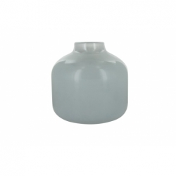 Vase Avon rond blanc - Ø: 21x21cm