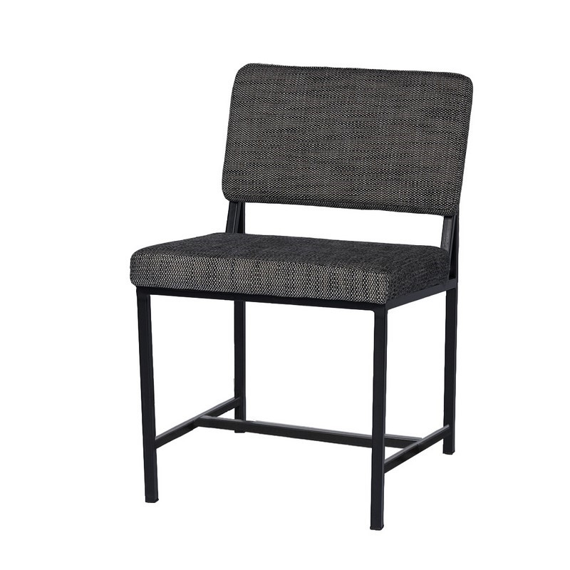 Chaise de salle à manger - Gris anthracite - 50x59x71cm