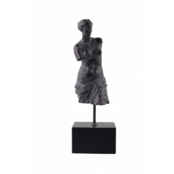Buste décoration de Venus sur pied - 16x13x47cm