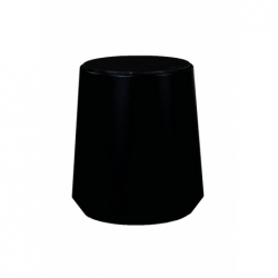 Table basse Iowa en marbre noir - Ø45x50cm