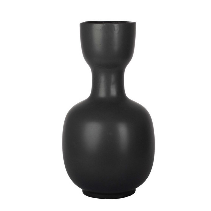 Vase Benjamin noir S - Ø22x40cm