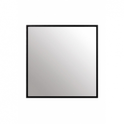 Miroir Nashville noir - 80x80cm