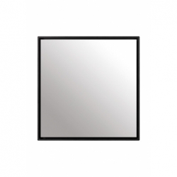 Miroir Nashville noir - 60x60cm