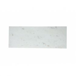 Etagère marbre blanc - 61x23cm