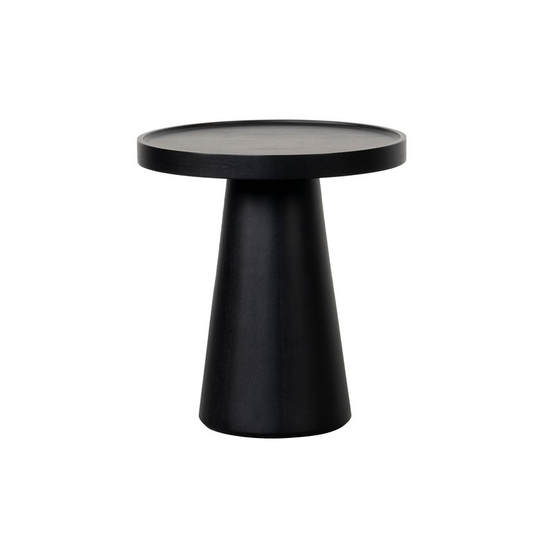 Table basse Durham - Noir - Ø46x50cm