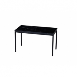 Table basse Westford marbre noir 60x30x35cm