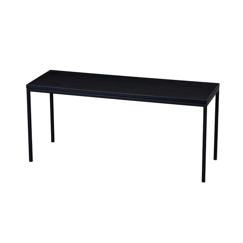 Table basse Westford noire 90x30x40cm