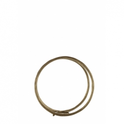 Bougeoir Ring Or S - Ø30x30cm