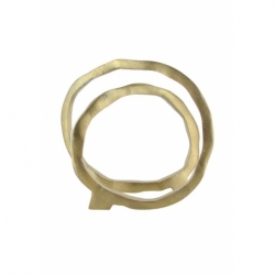 Décoration Ring Or - Ø28x25cm